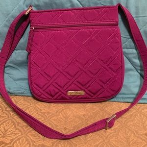 Vera Bradley purple mini bag